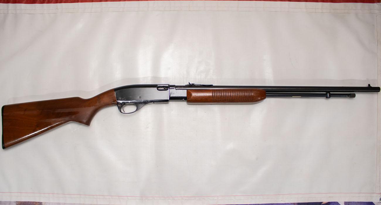 REMINGTON 572 Fieldmaster 22S/L/LR Police Trade-In Pump Action Rifle made in the USA